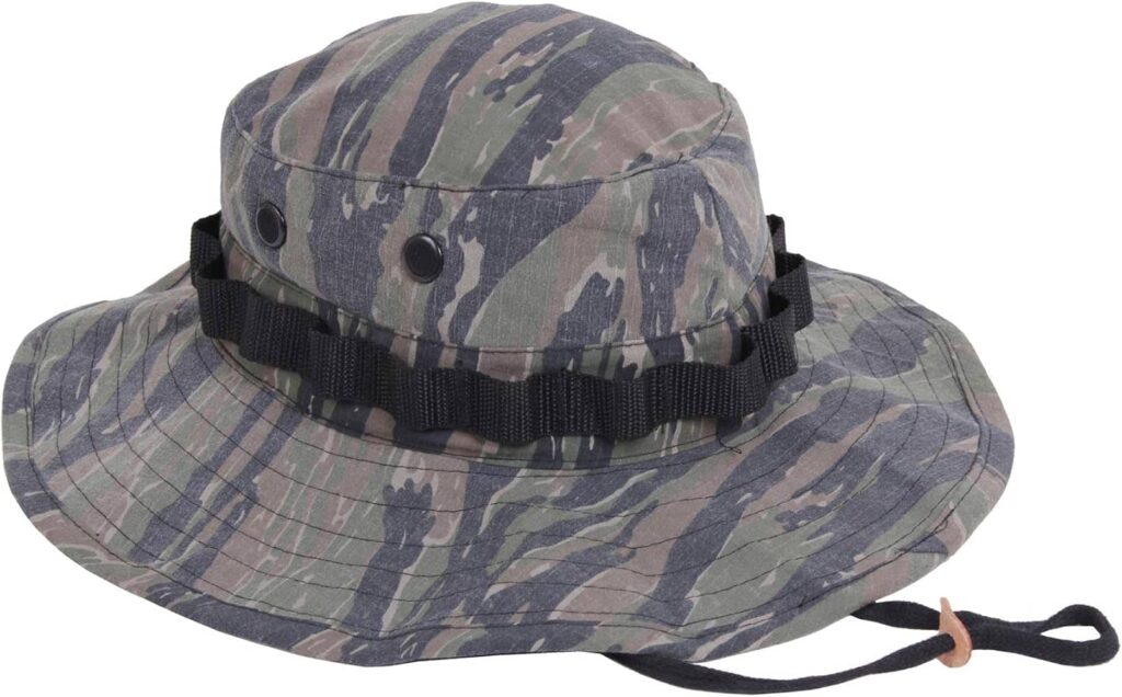 vietnam era tiger stripe bucket hat
